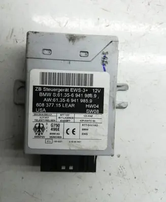 BMW X5 E53 Immobilizer control unit/module 613569419869 613569419859