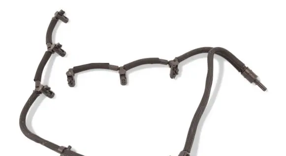 Jaguar XF X250 Fuel return line/hose 9X2Q9K022BD JDE10317 9X2Q9K022BE