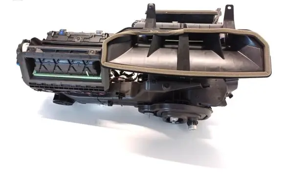 Interior heater climate box assembly