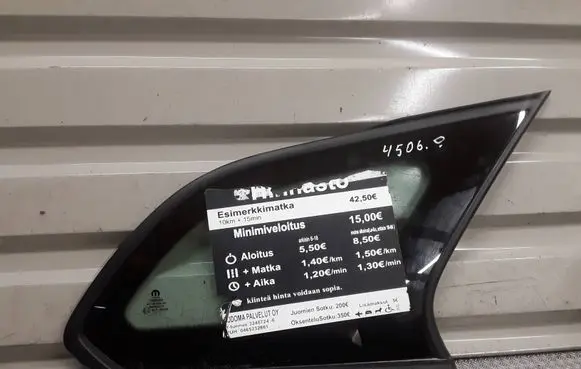 Fiat Tipo Rear side window