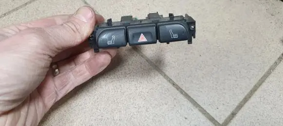 Jaguar X-Type Hazard light switch 1X43138302BD UK37030801M3
