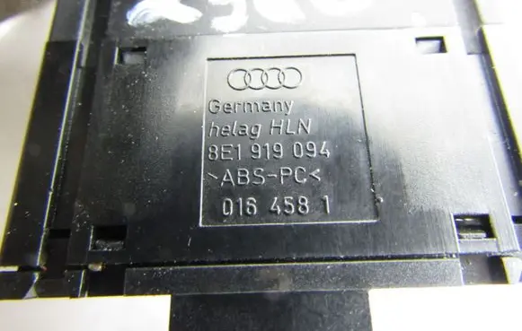 Audi A4 S4 B6 8E 8H Headlight level height control switch 8e1919094
