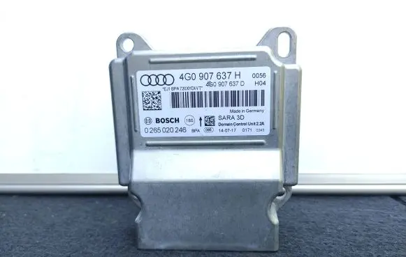 Audi A6 S6 C7 4G ESP (stability system) control unit 4G0907637D 0265020246 4G0907637H
