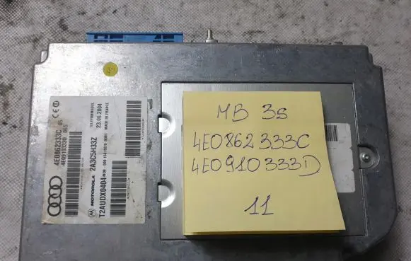 Audi A8 S8 D3 4E Phone control unit/module 4E0862333C