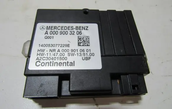 Mercedes-Benz S W222 Fuel injection pump control unit/module A0009003206 140053077229E A2C30401500