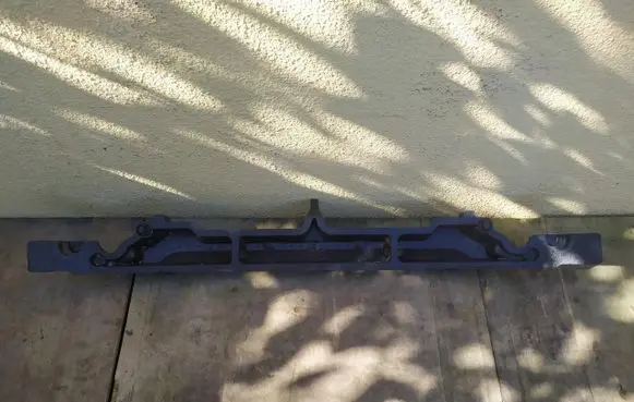 Mercedes-Benz C W205 Front bumper foam support bar 2058851037