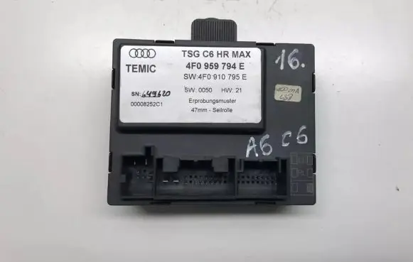 Audi A6 S6 C6 4F Door control unit/module 4F0959794E 4F0910795E