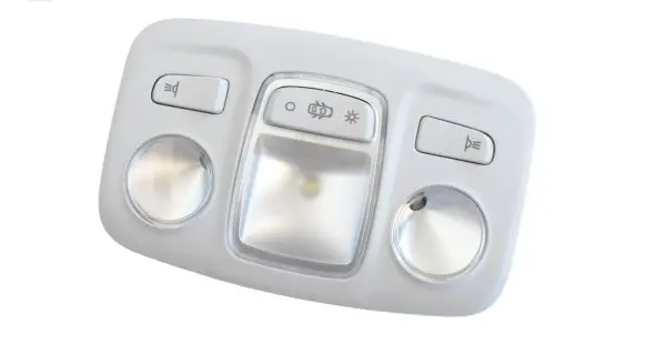Front seat light