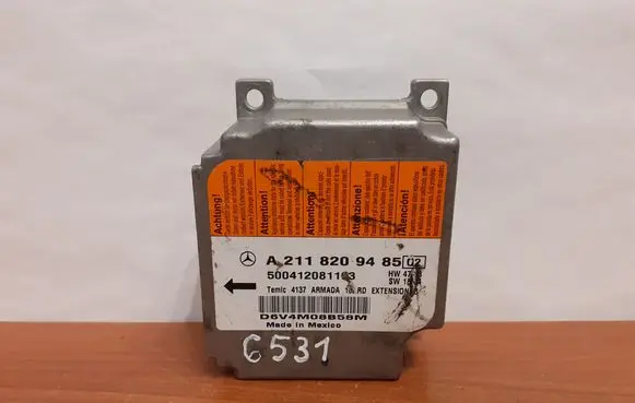 Mercedes-Benz E W211 Airbag control unit/module A2118209485 6531