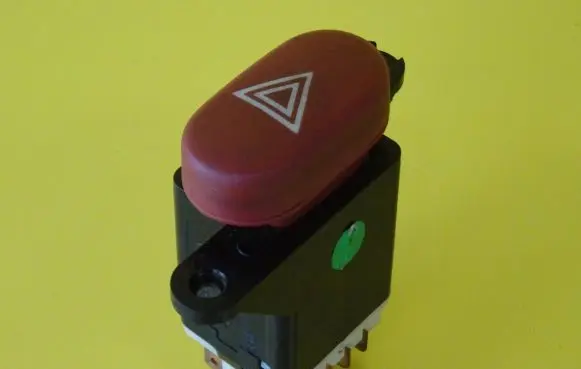 Renault Laguna I Hazard light switch 822955