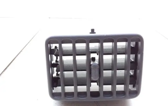 Dashboard air vent grill cover trim