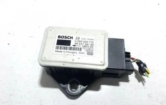 Citroen C4 Grand Picasso ESP acceleration yaw rate sensor 0265005715 9663138180