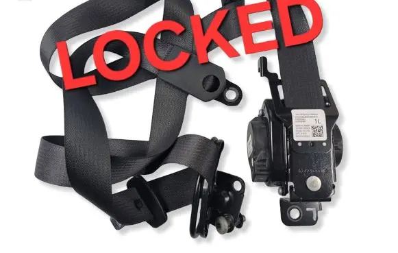 Dodge Challenger Front seatbelt P1SG57DX9AJ 01SG57DX9AJ 620675500D