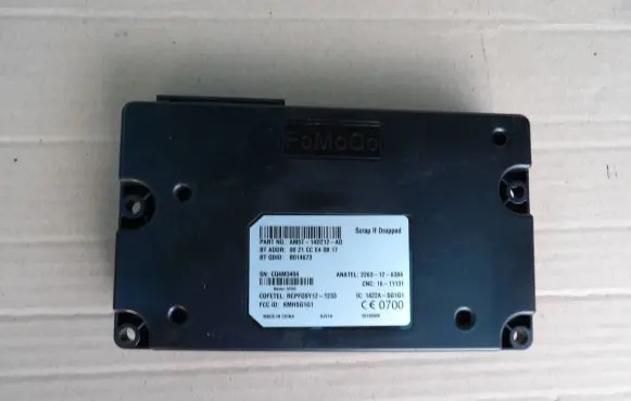 Ford Fiesta Bluetooth control unit module 1422ASG1G1 AM5T14D212AD B014673