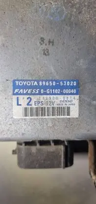 Lexus IS 220D-250-350 Power steering control unit/module 8961053020 8865053020