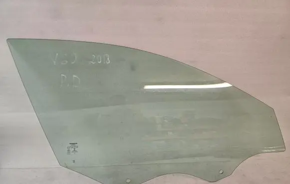 Volvo V60 Front door window glass four-door 43R011565