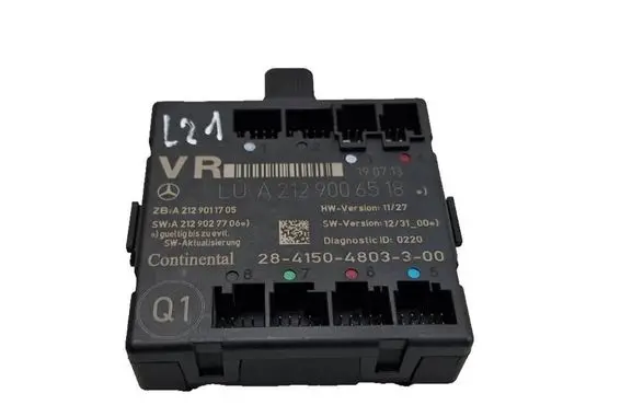 Mercedes-Benz E W212 Door control unit/module A2129006518