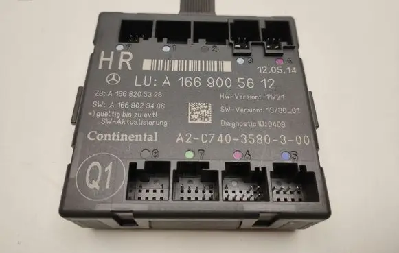 Mercedes-Benz ML W166 Door control unit/module A1669005612