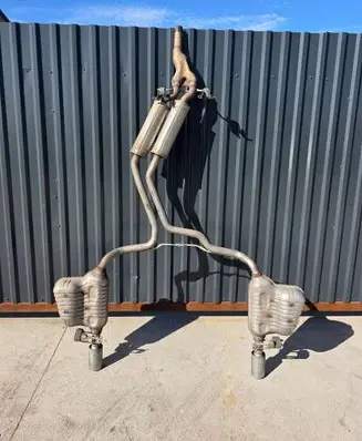 Audi A6 S6 C6 4F Muffler/silencer 