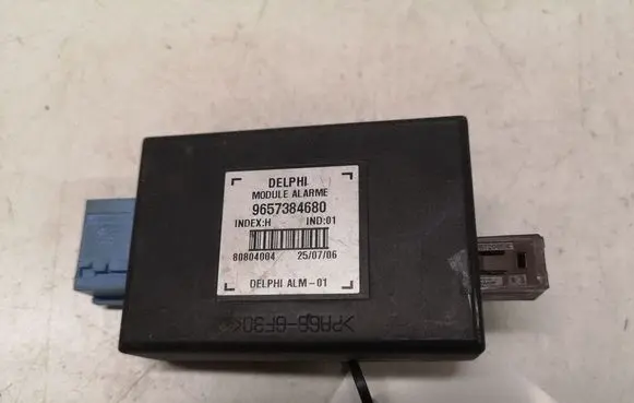 Citroen C5 Alarm control unit/module 9657384680 80804004