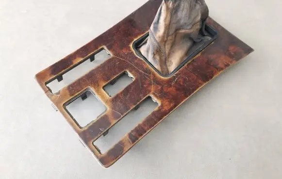 Mercedes-Benz S W126 Gear shifter surround trim plastic 