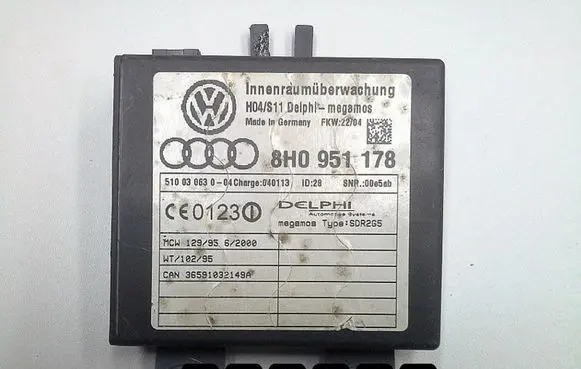 Audi A4 S4 B6 8E 8H Engine control unit/module 8h0951178