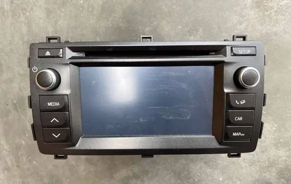 Toyota Auris E180 GPS navigation control unit/module 868400W012 10R036911