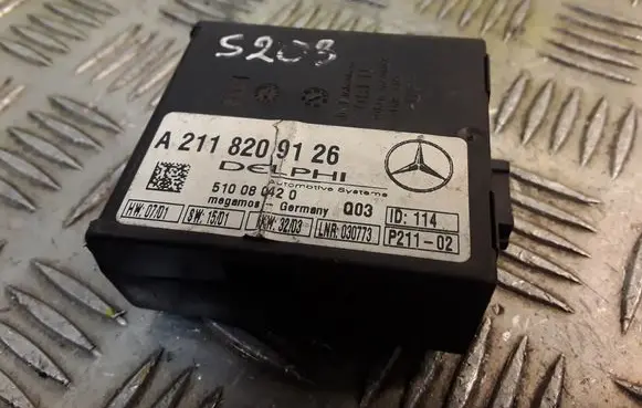 Mercedes-Benz E W211 Alarm control unit/module A2118209126 2118209126