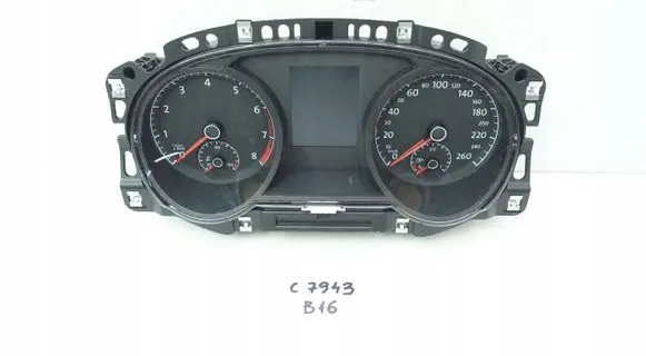 Volkswagen Golf VII Speedometer (instrument cluster) 5G1920740D