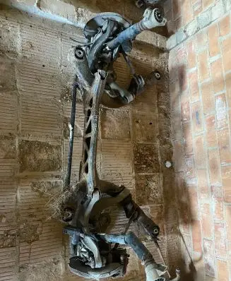Rear axle beam