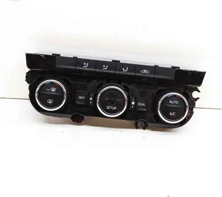 Skoda Octavia Mk3 (5E) Interior fan control switch 5E0907044K 5HB011282
