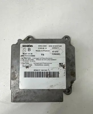 Peugeot 307 Airbag control unit/module 5WK42908 9652712180 51030812