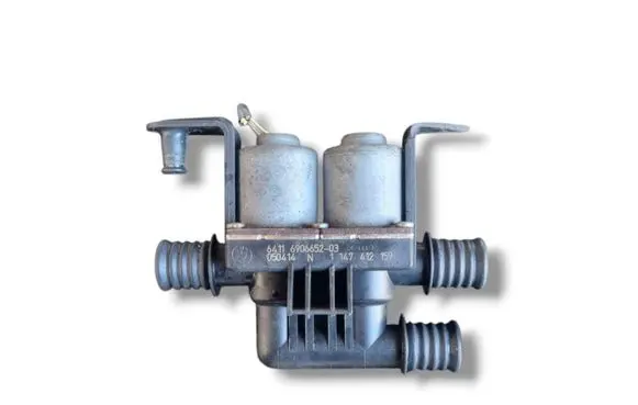 Coolant heater control valve