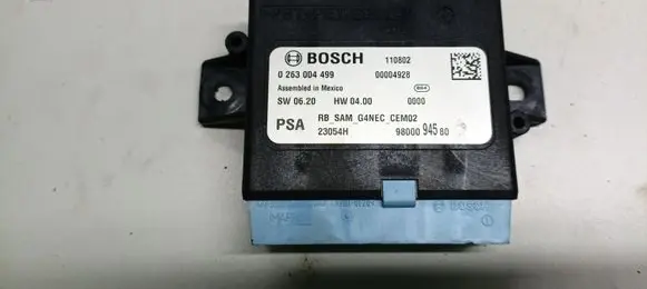 Citroen C4 II Parking PDC control unit/module 9800094580