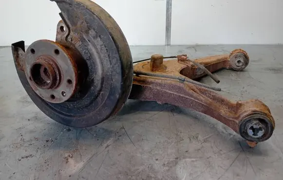Volkswagen Multivan T5 Rear wheel hub spindle/knuckle 7H0501413