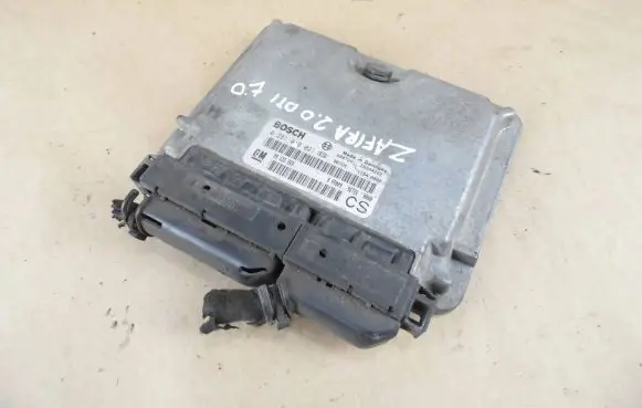 Opel Zafira A Engine control unit/module 09133269 28SA4222 0281010021