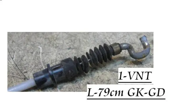 Rear door cable line
