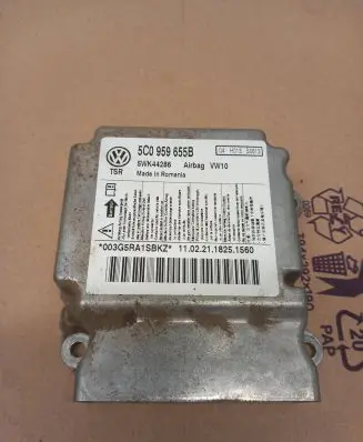 Skoda Yeti (5L) Airbag control unit/module 5C0959655B 5WK44286