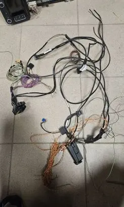 Audi A6 S6 C6 4F Sound system wiring loom 3B7035444 MMI3G