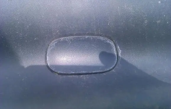 Renault Laguna I Rear bumper row hook cap/cover 