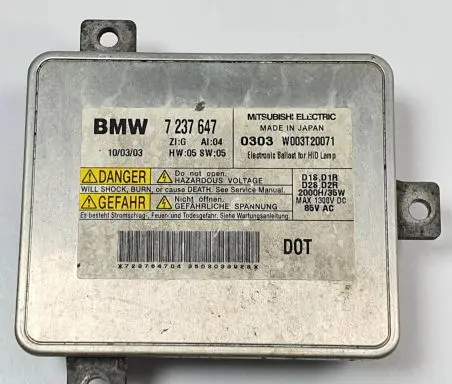 BMW 5 F10 F11 Xenon control unit/module 7237647