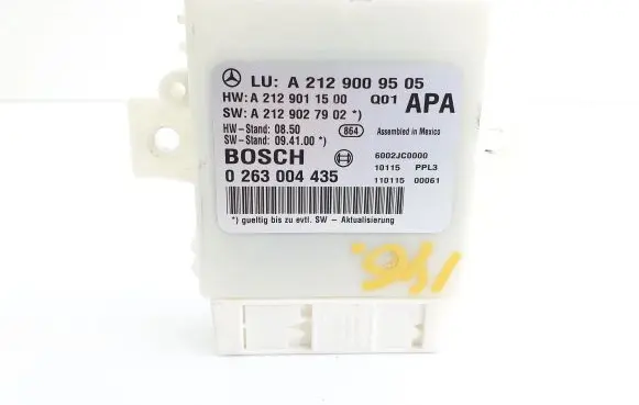 Mercedes-Benz E W212 Parking PDC control unit/module A2129009505 A2129011500 A2129027902