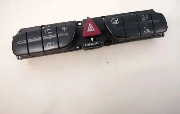 Mercedes-Benz C W203 Hazard light switch 2038219058 3306.450200