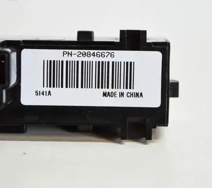 Chevrolet Camaro Passenger airbag on/off switch 20846676
