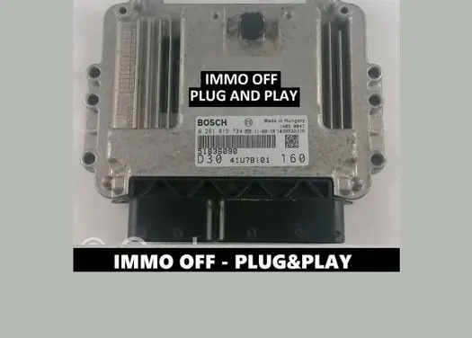 Fiat Ducato Engine control unit/module 51836090 0281015734 41U7B101
