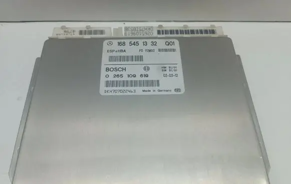 Mercedes-Benz A W168 ESP (stability system) control unit 1685451332 0265109619 A1685451332