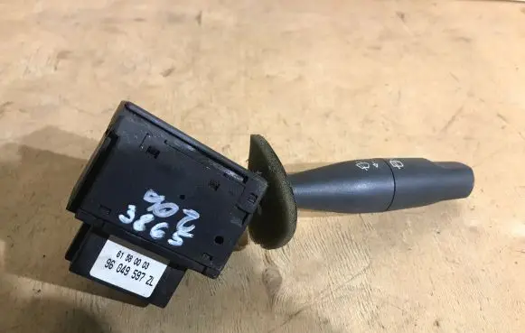 Peugeot 206 Wiper control stalk 96049597ZL 61580003