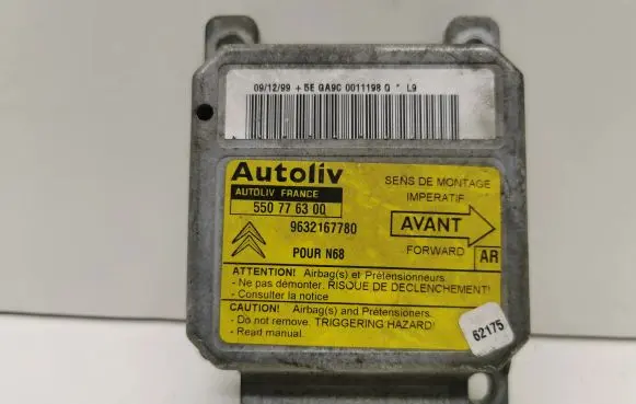 Citroen Xsara Picasso Airbag control unit/module 9632167780