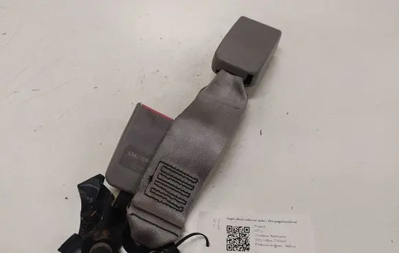 Peugeot 607 Middle seatbelt buckle (rear) 5352109F1904 5352109F9