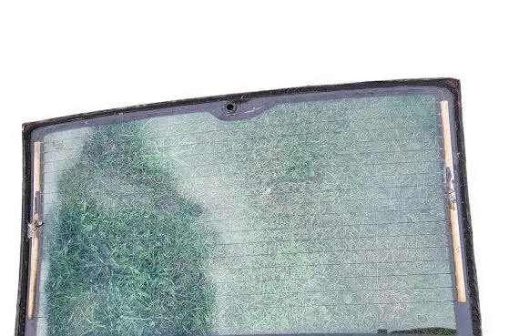 Seat Leon (1M) Rear windscreen/windshield window 